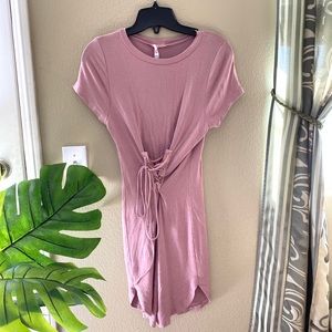 Tight dress with straps